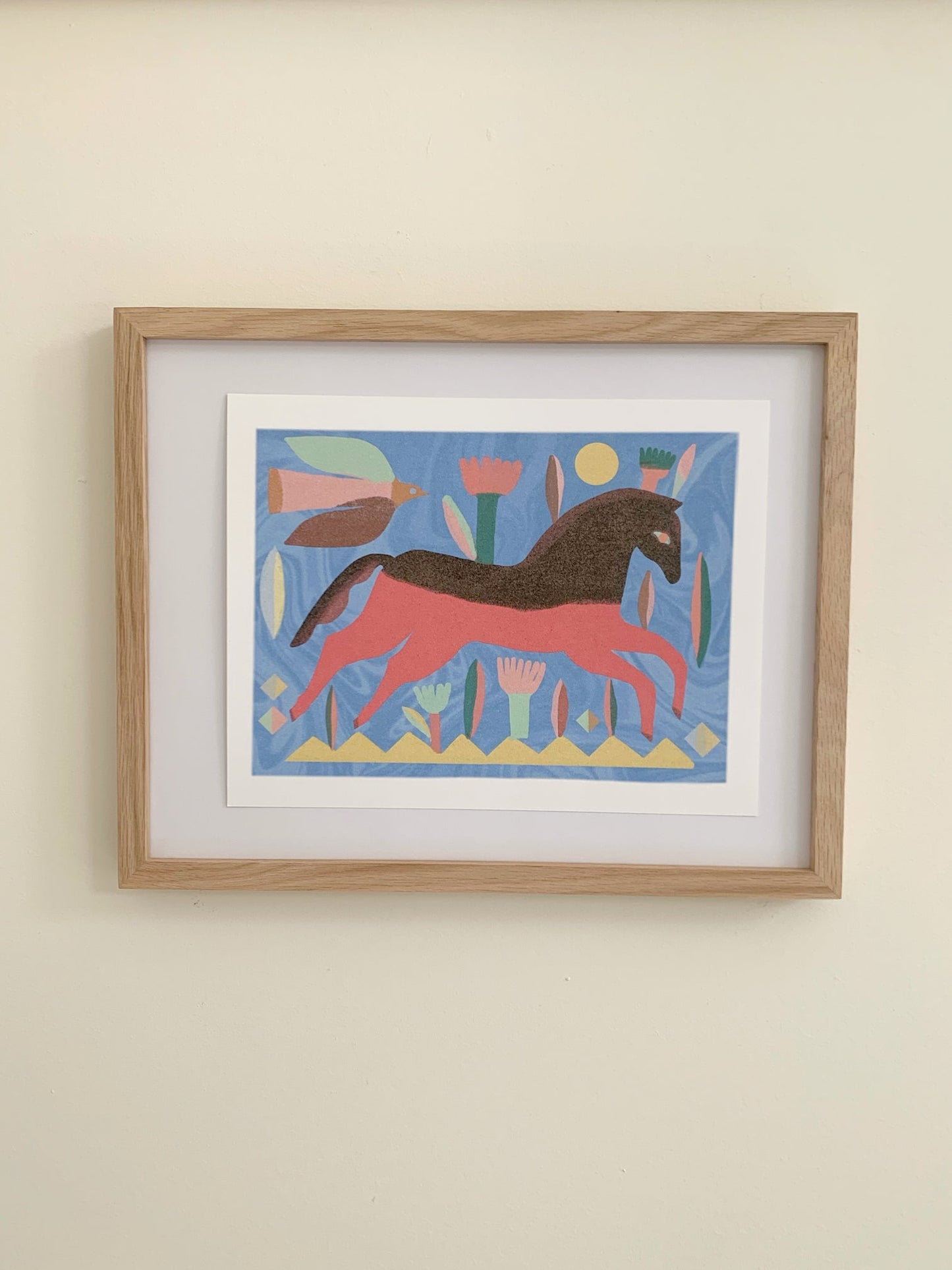 Red Horse / Art Print