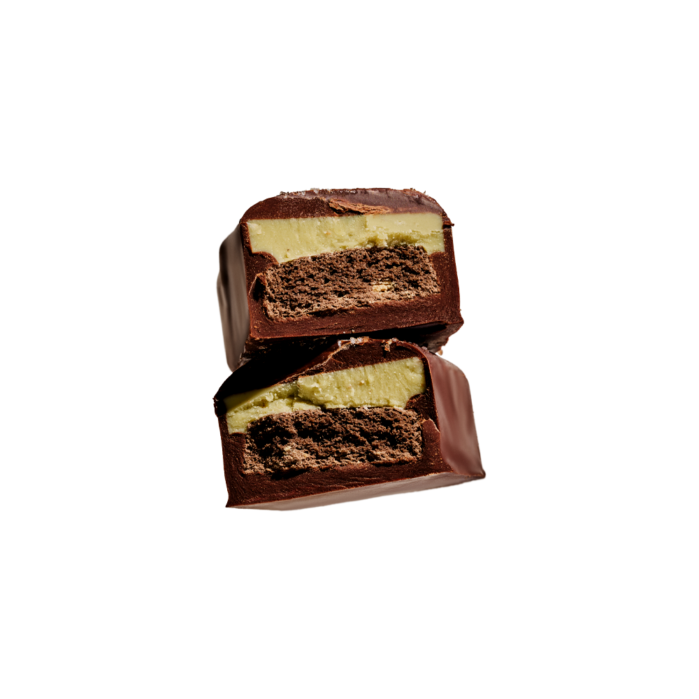 Peppermint Cookie Crunch Chocolate with Mulberry Leaf