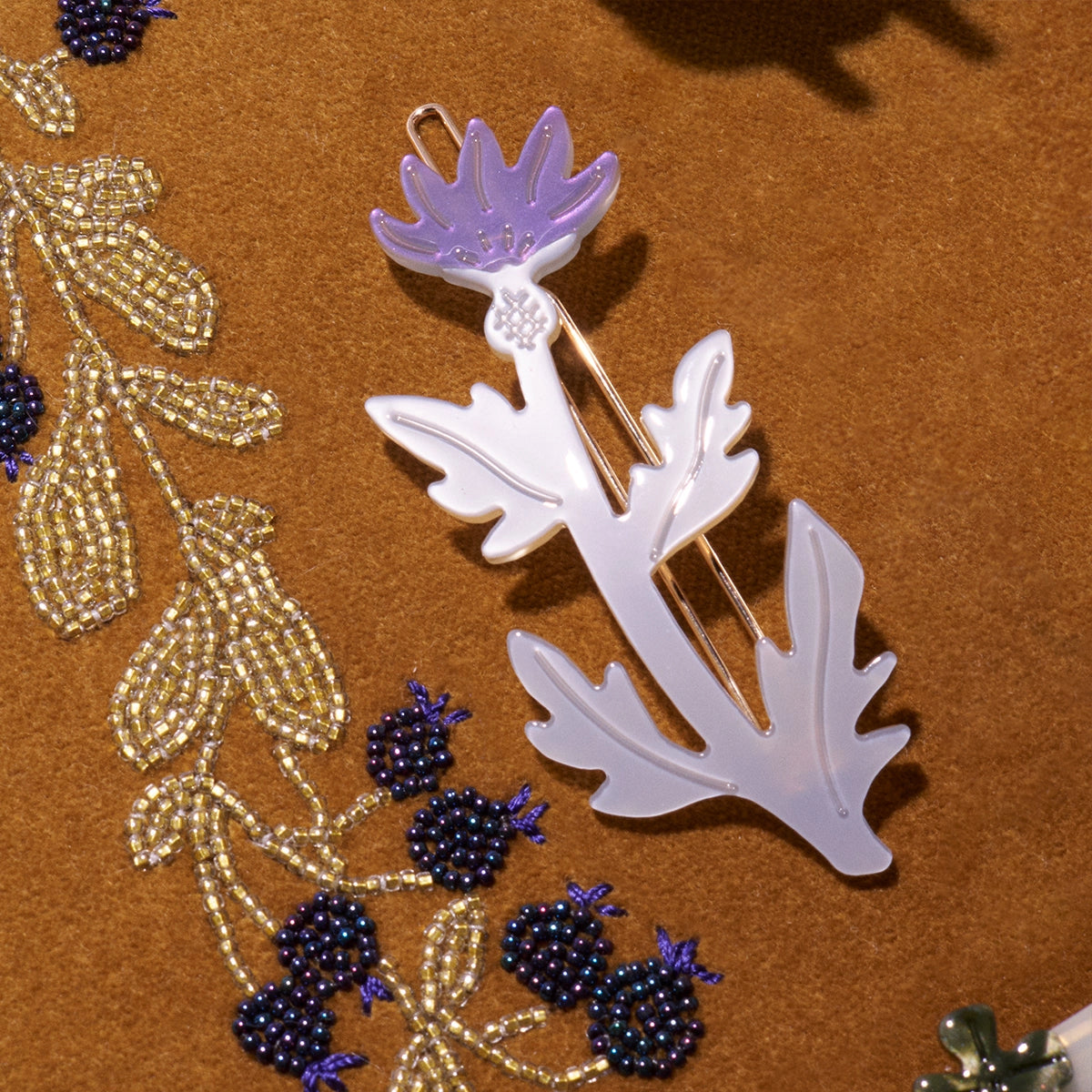 Thistle Barrette