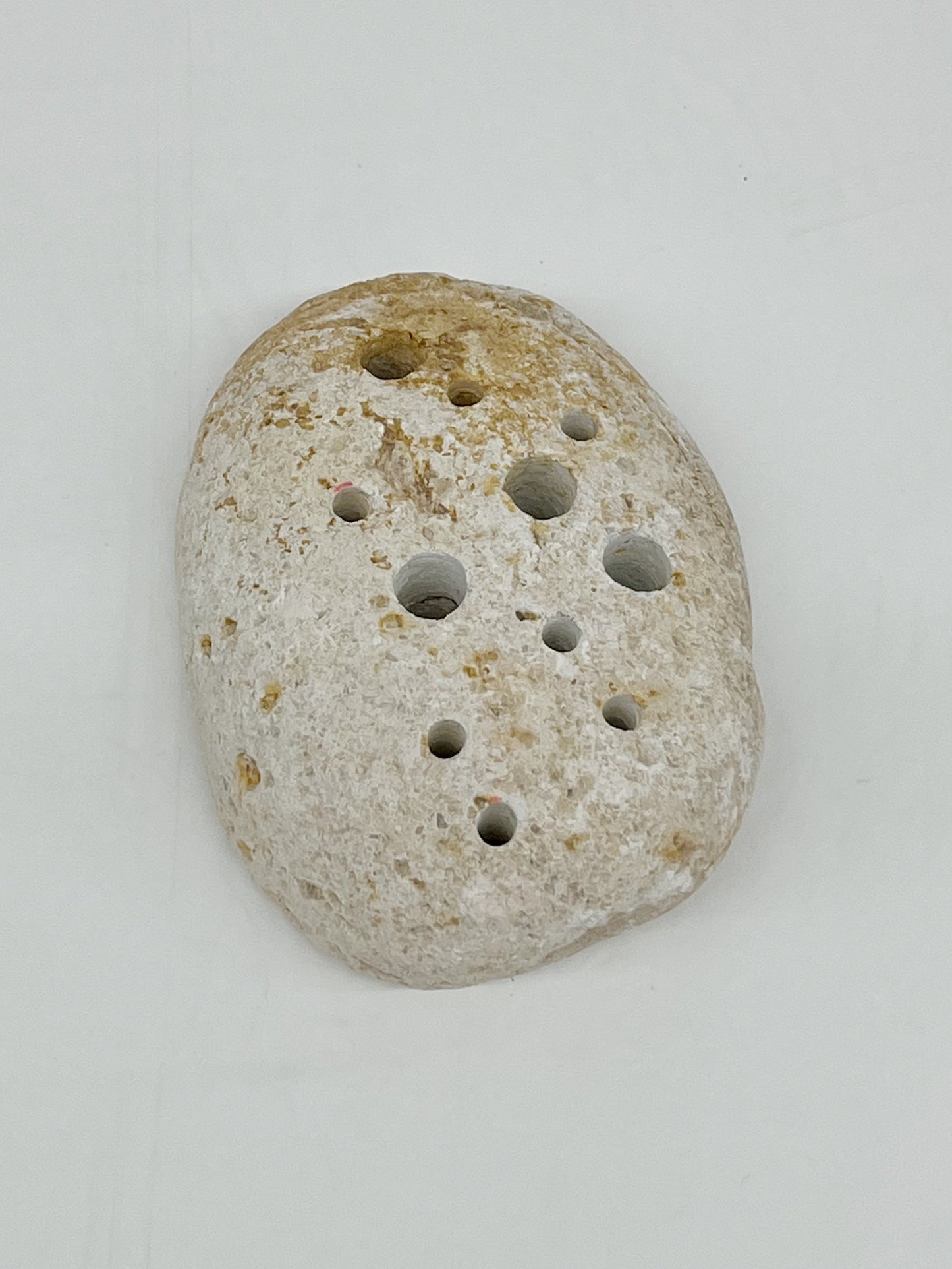 Stone Floral Frog