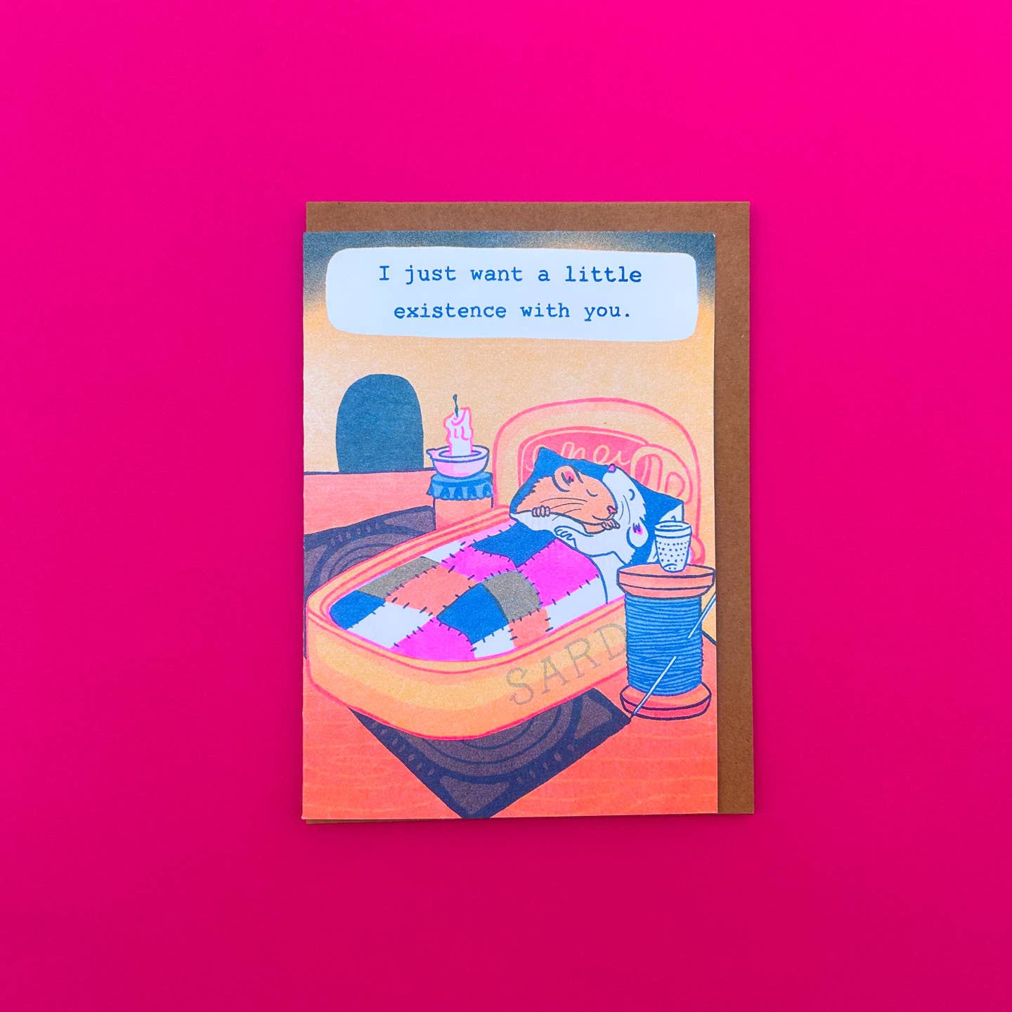 Little Existence Greeting Card