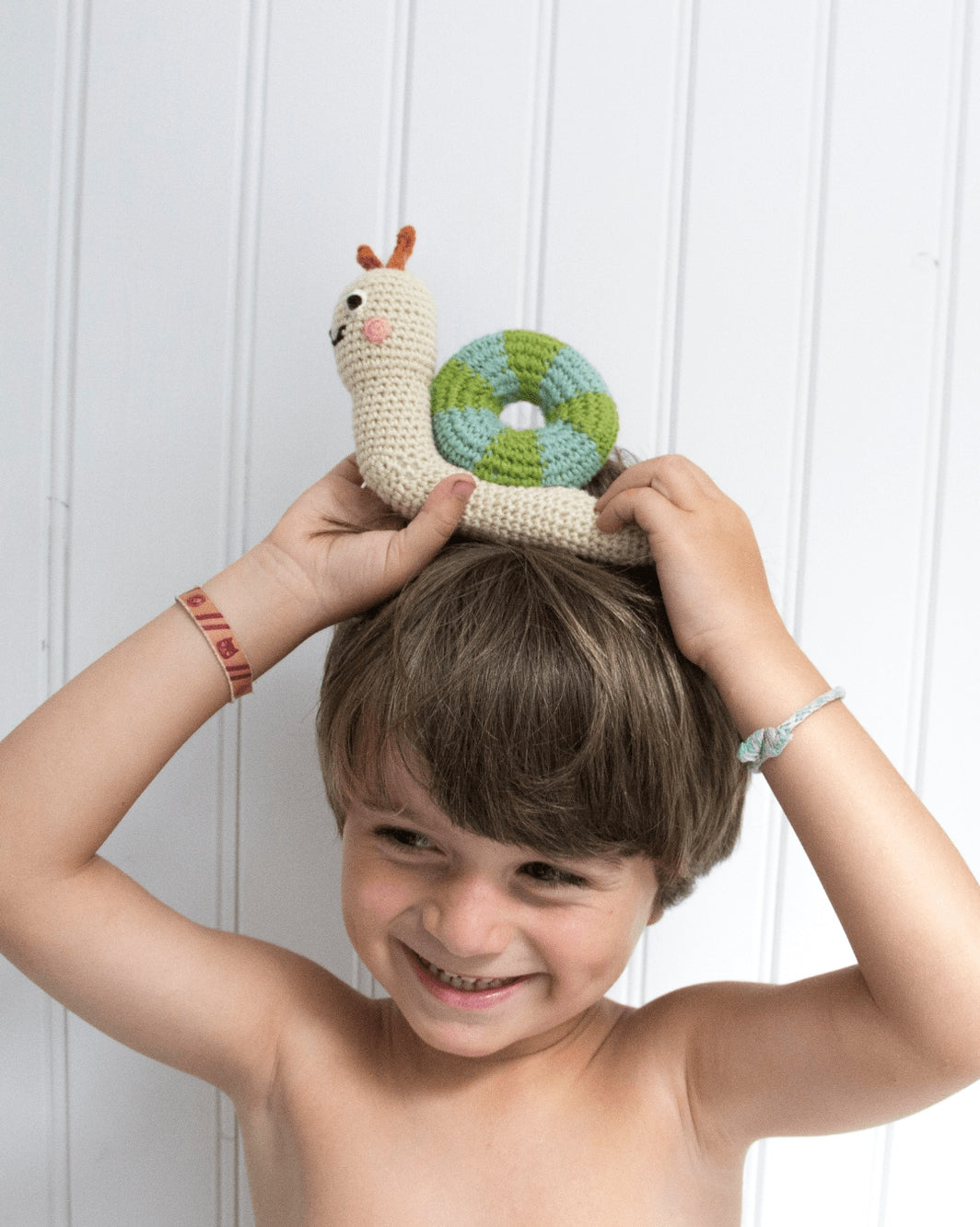 Baby Rattle - Snail