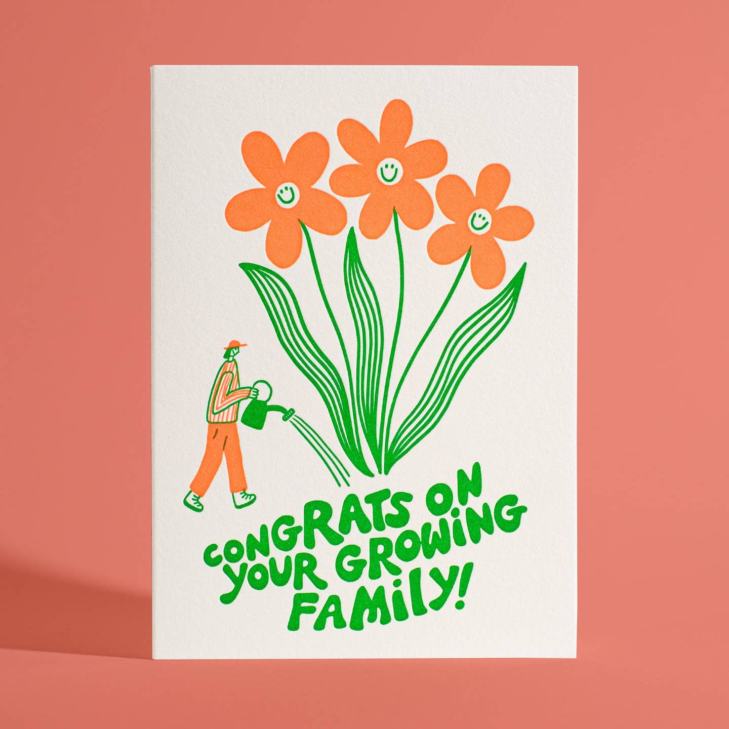 Congrats Growing Family Greeting Card