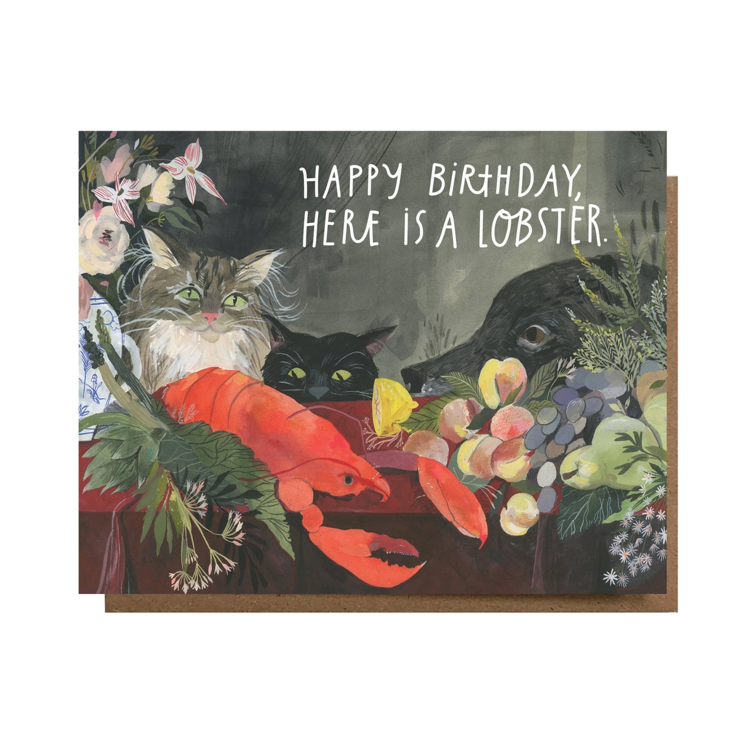 Birthday Lobster Greeting Card