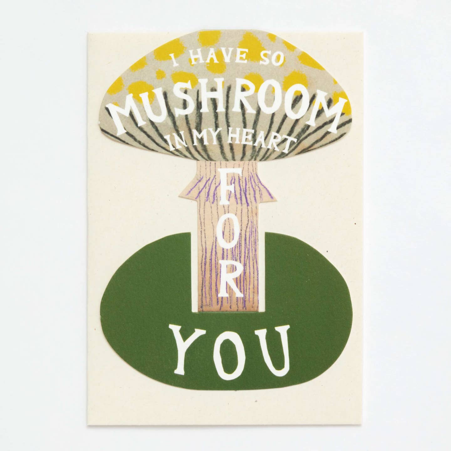 Mushroom Love Standing Greeting Card