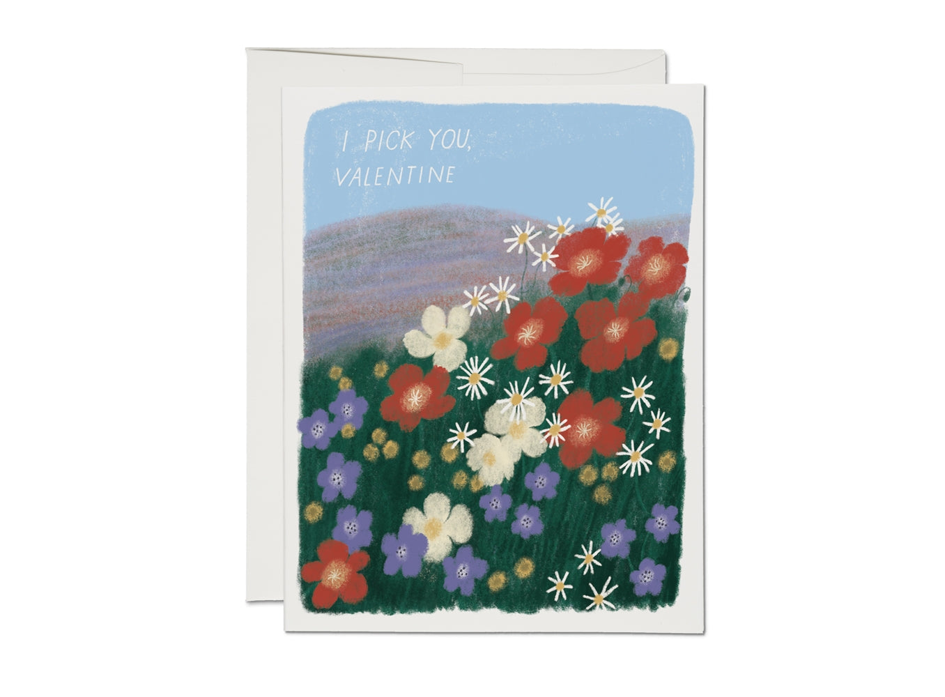 Pick You Valentine Greeting Card