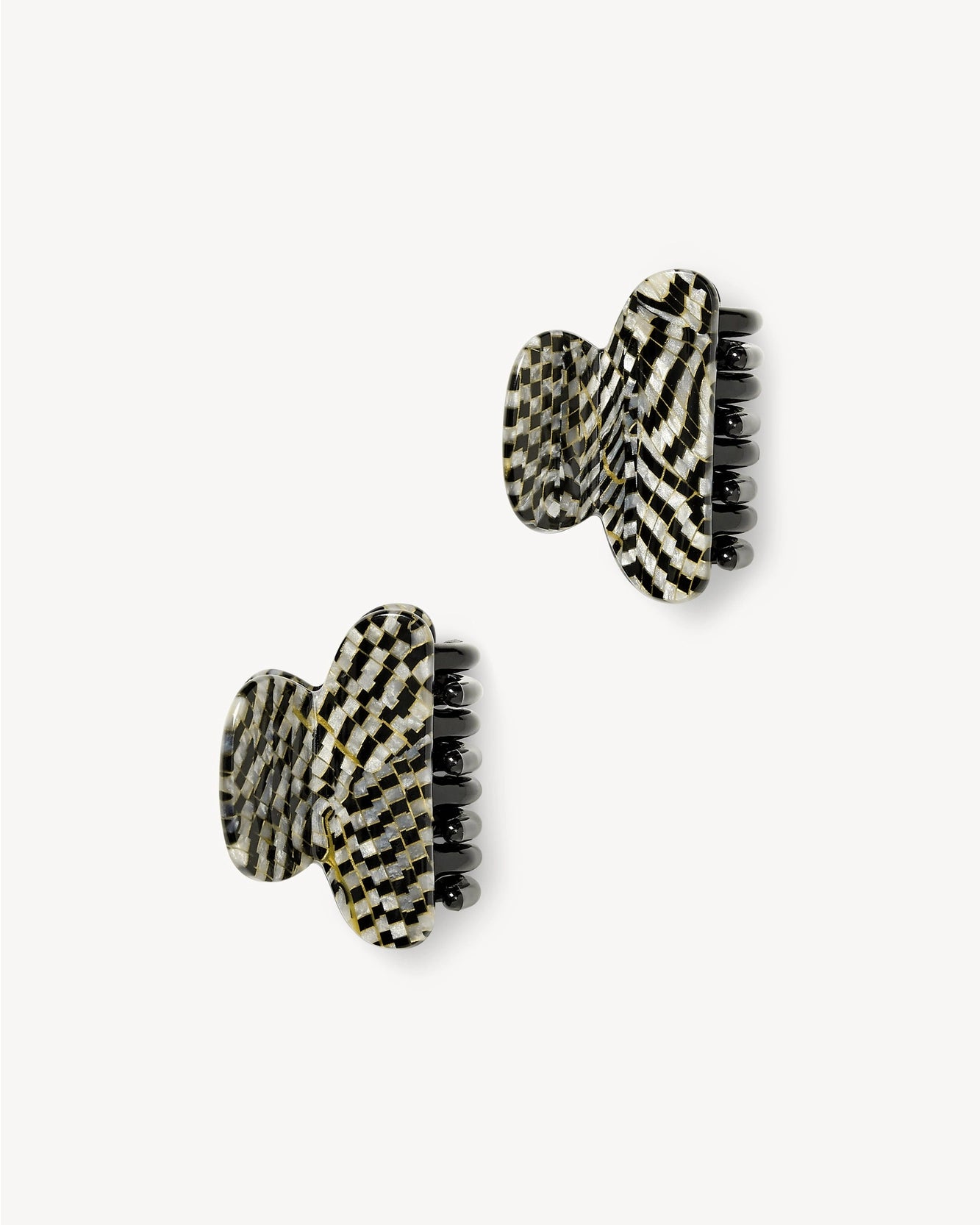 Perle Noir Hair Clip