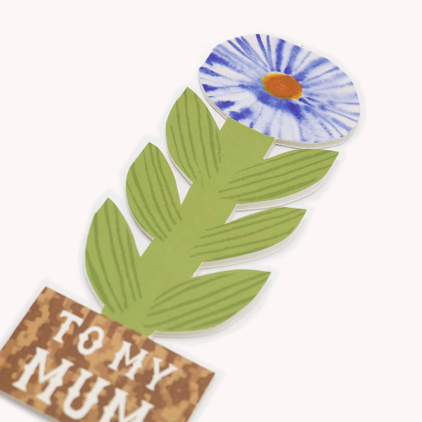 To My Mum Flower Greeting Card