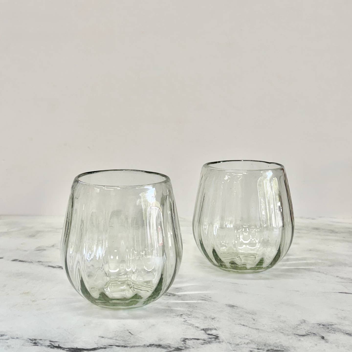 Fluted Glassware