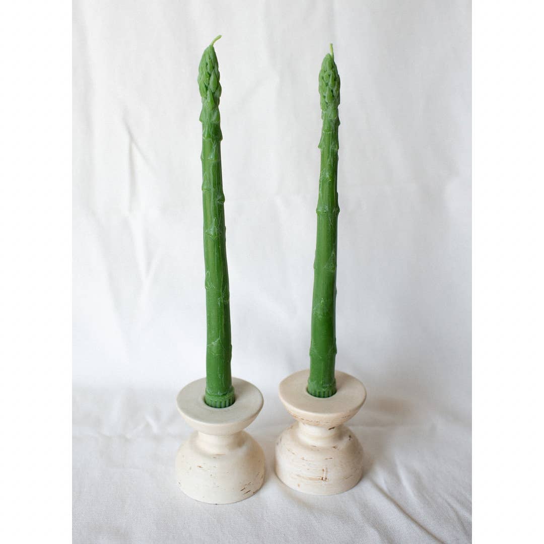 Asparagus Taper Candles