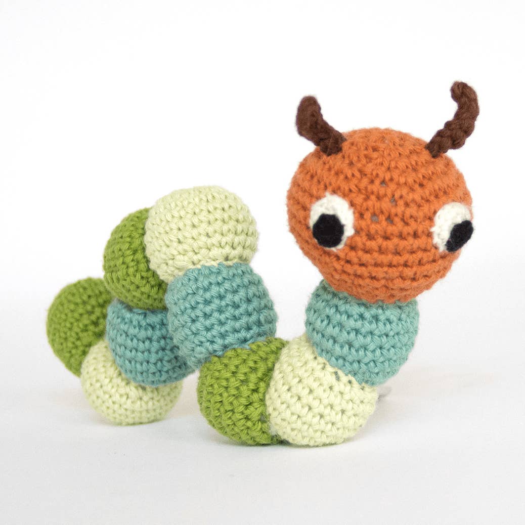 Baby Rattle - Caterpillar