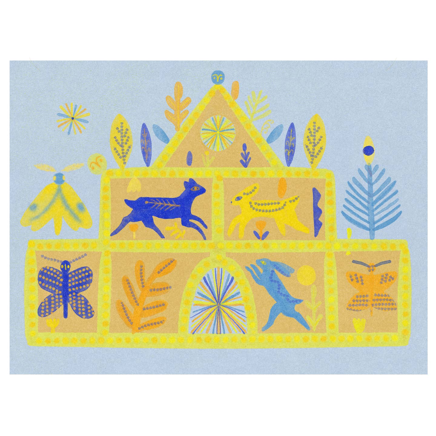 Happy House / Art Print