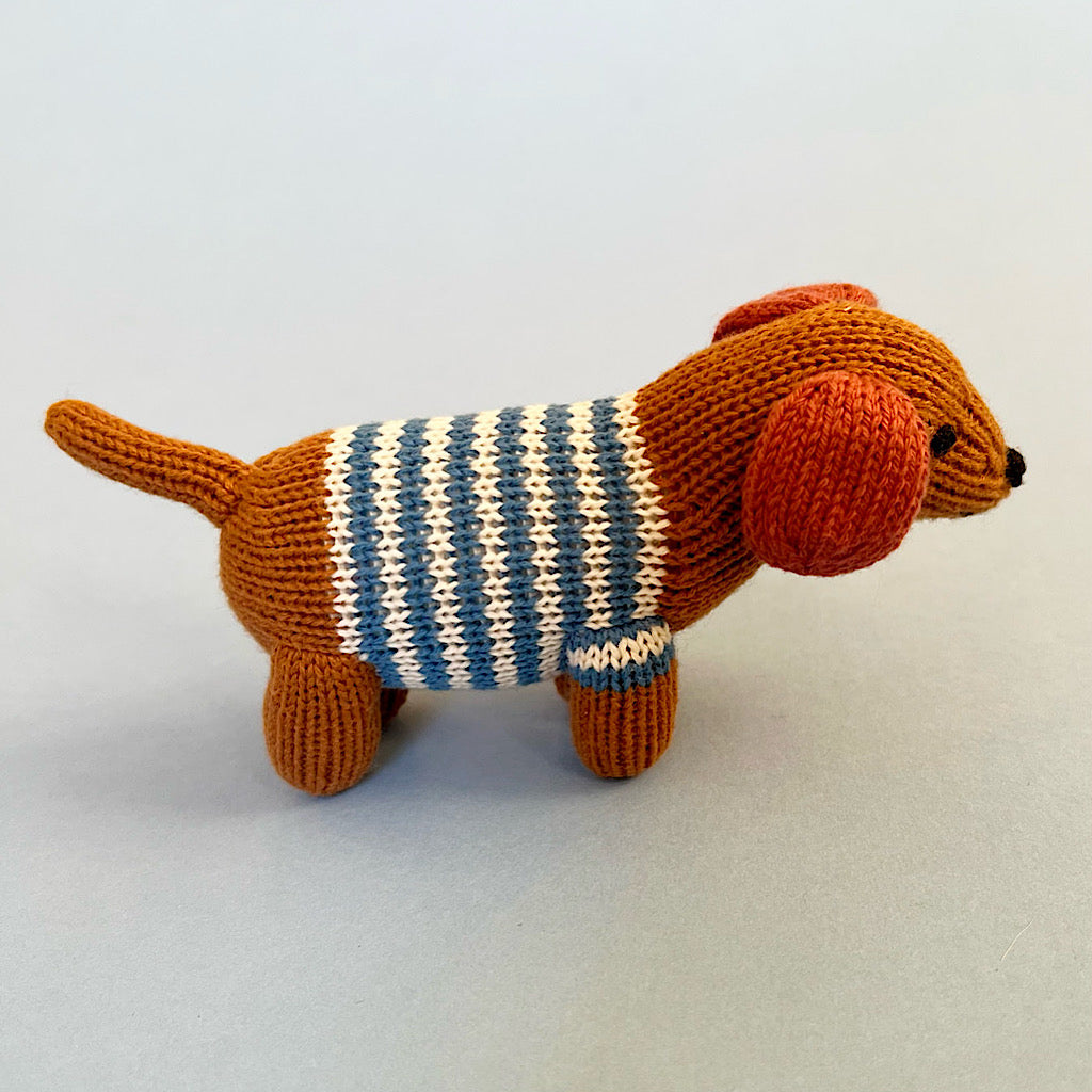 Baby Rattle - Dachshund