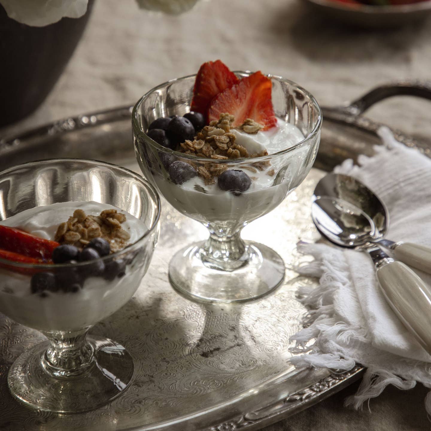 Fluted Parfait Glass