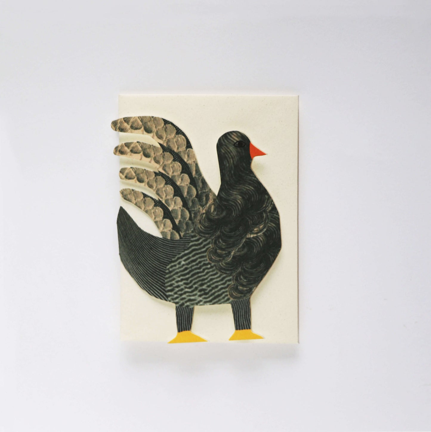 Chickens Concertina Greeting Card