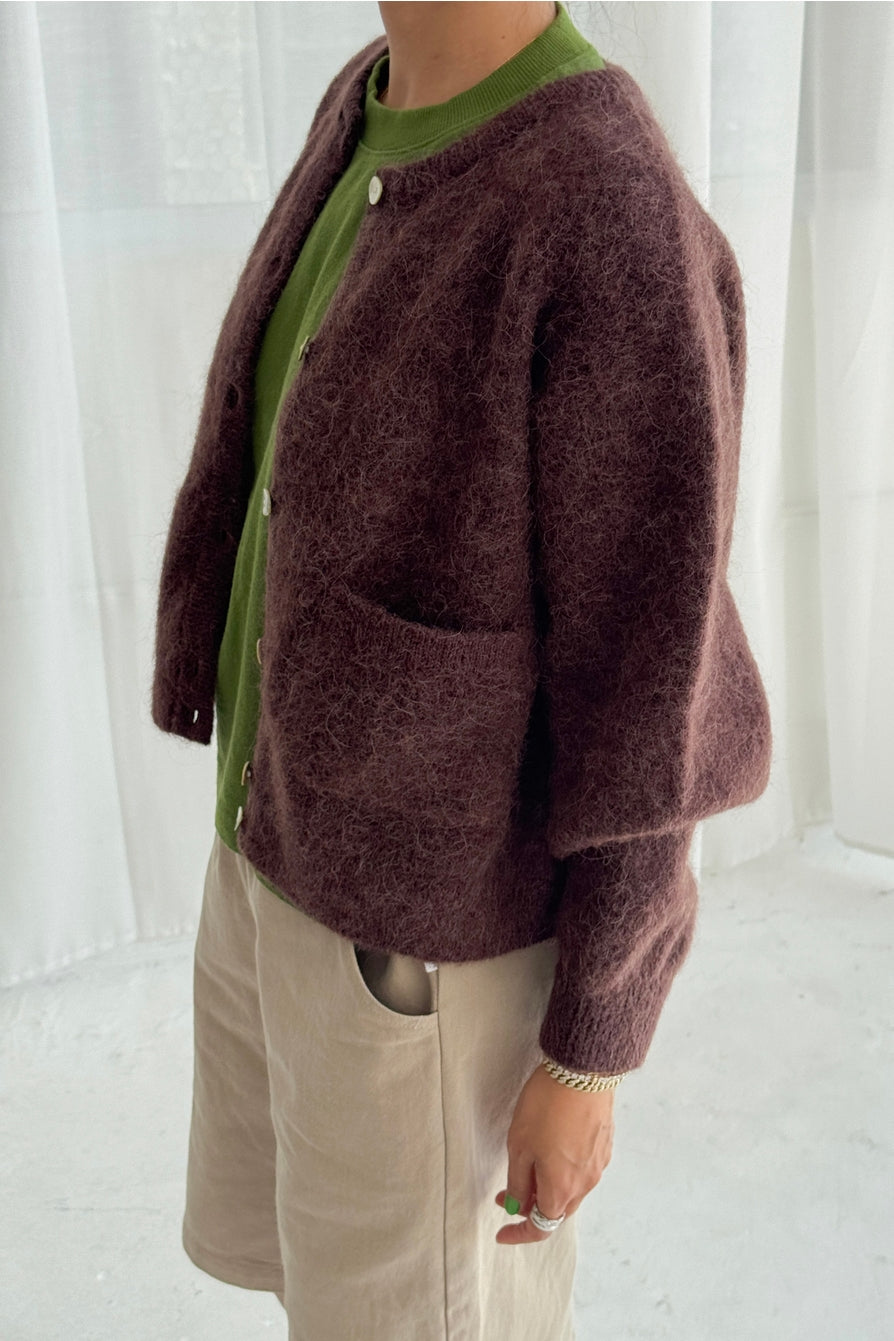 Amelie Alpaca Cardigan