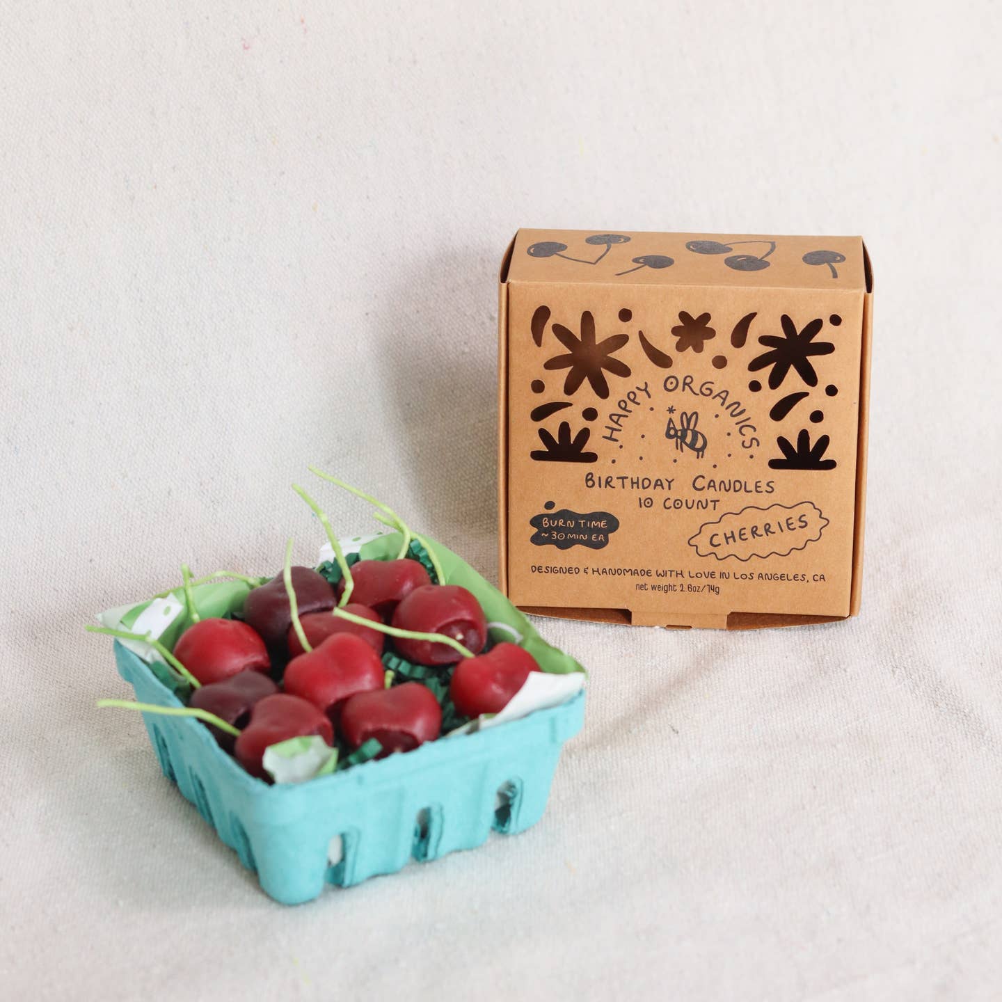 Cherry Beeswax Candles
