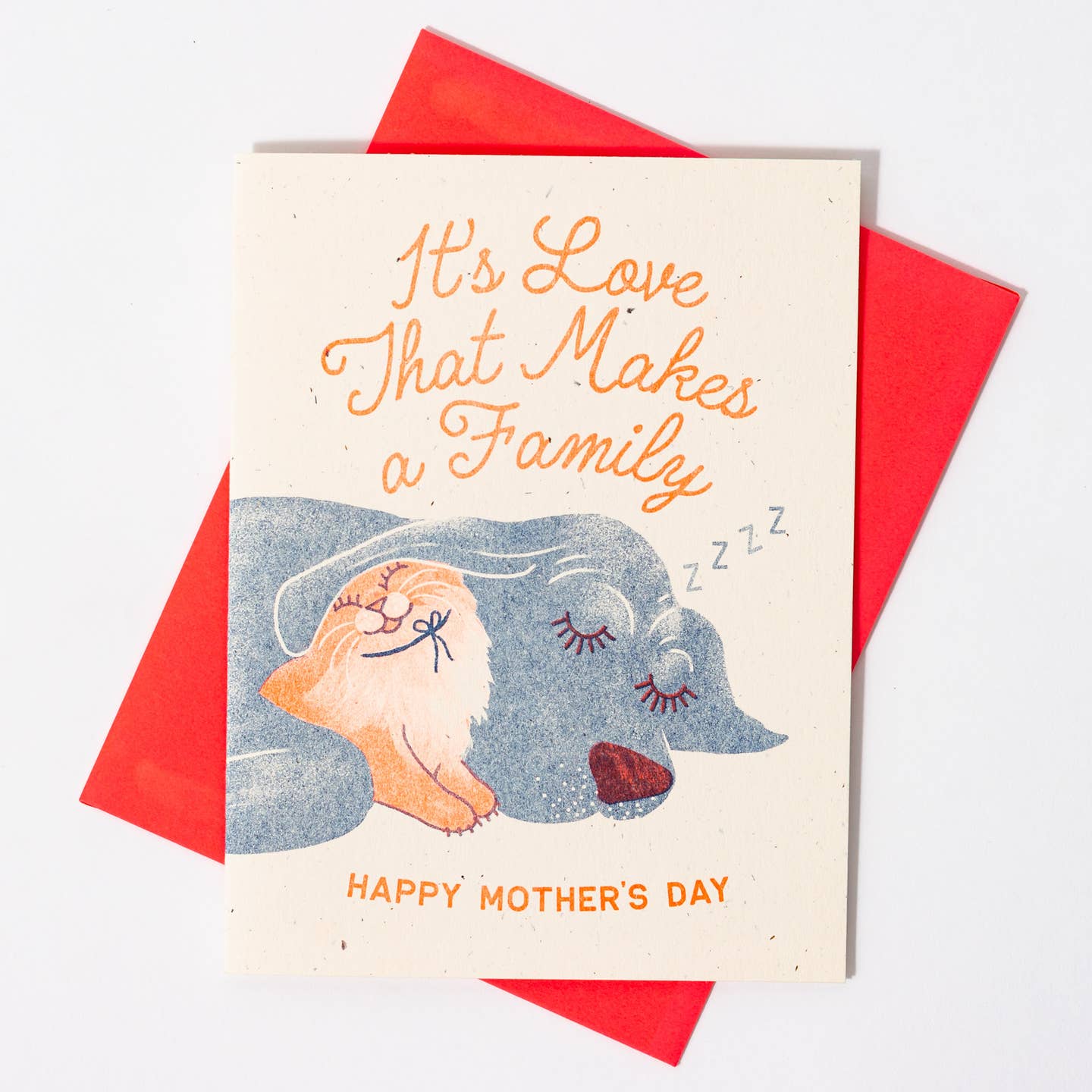 Mother's Day Family Greeting Card