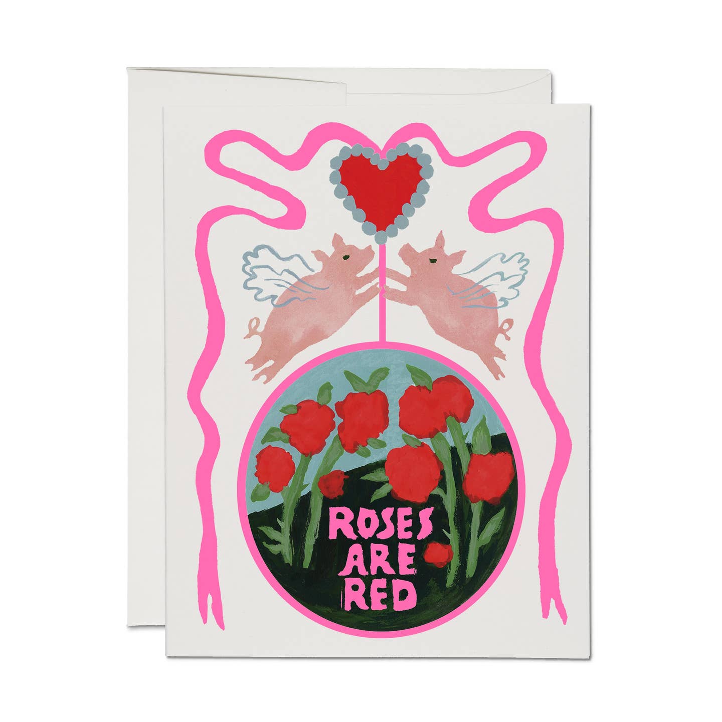 Roses Are Red Greeting Card