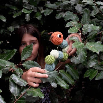 Baby Rattle - Caterpillar