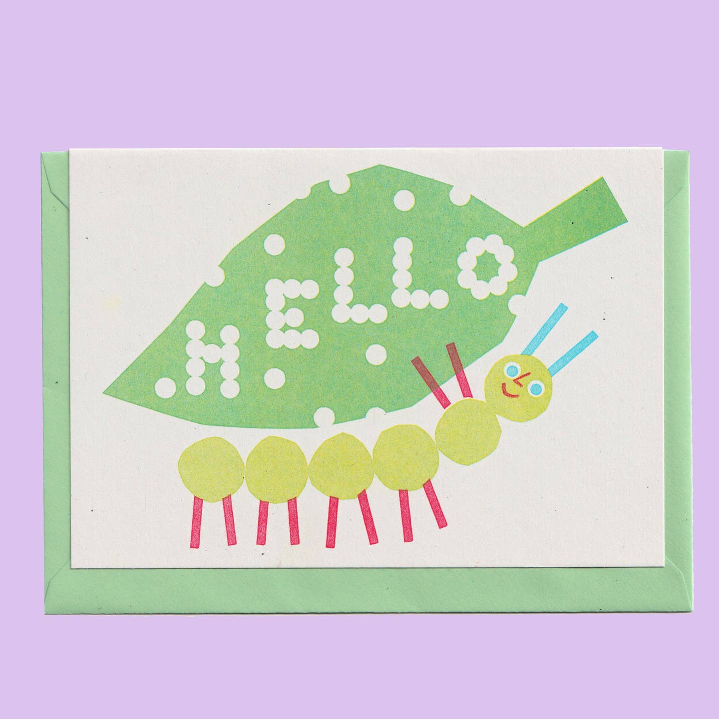 Hello Bug Greeting Card
