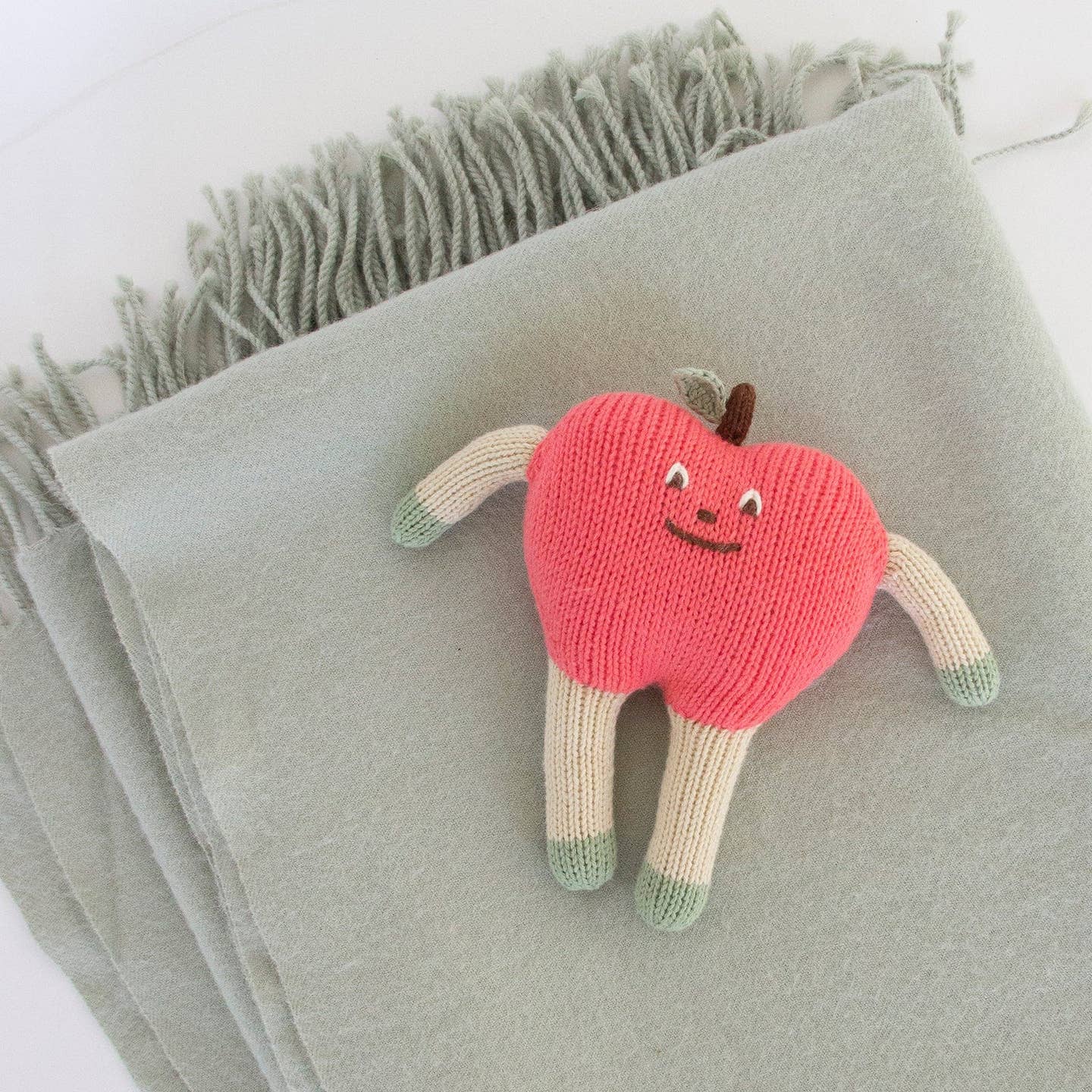 Baby Rattle - Apple Friend