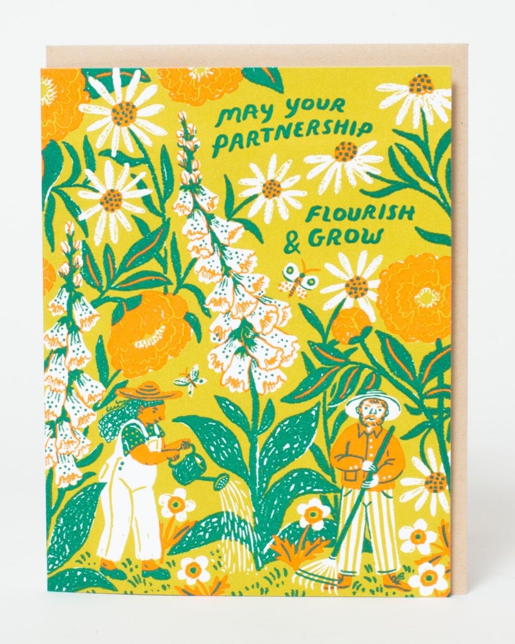 Growing Partnership Greeting Card