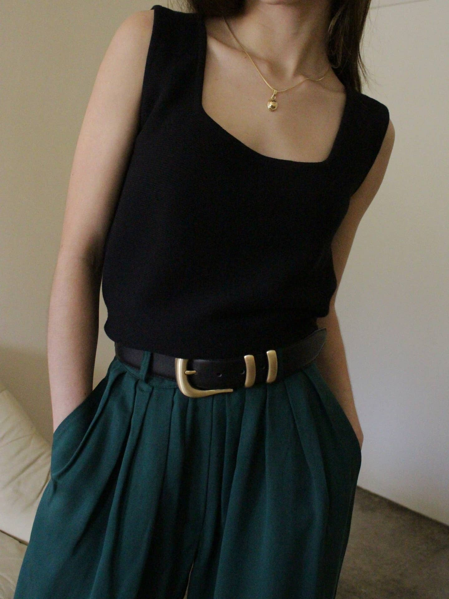Sally Cotton Seed Stitch Top