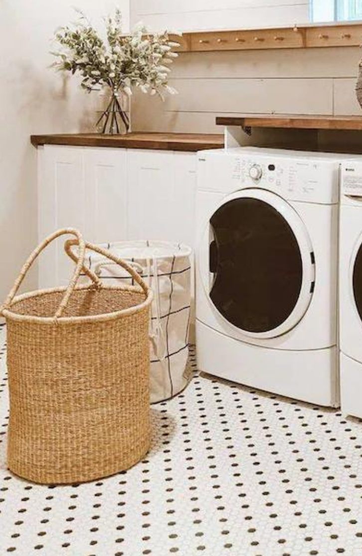 Elephant Grass Laundry Basket