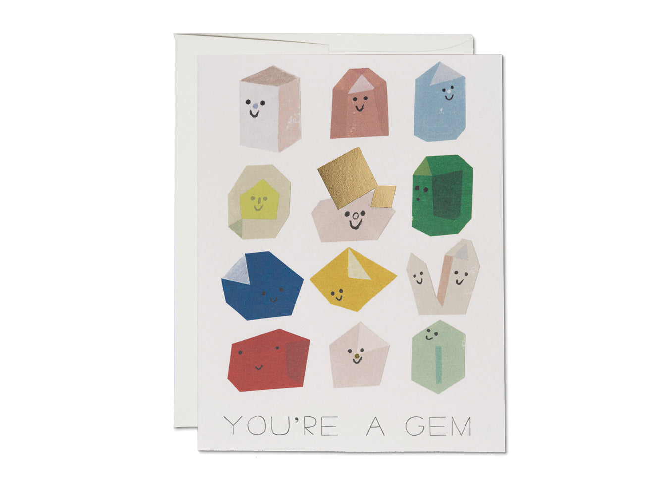 You're A Gem Greeting Card