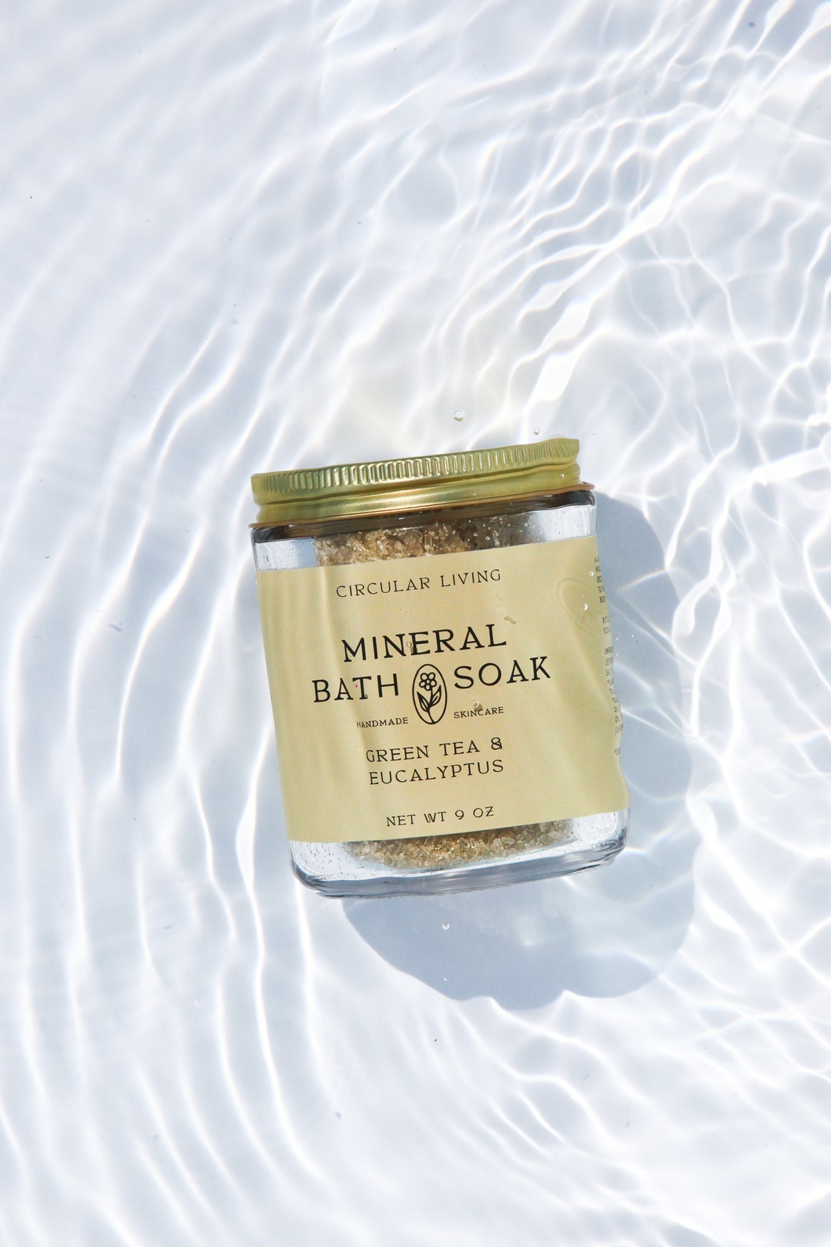 Mineral Bath Soak Jar