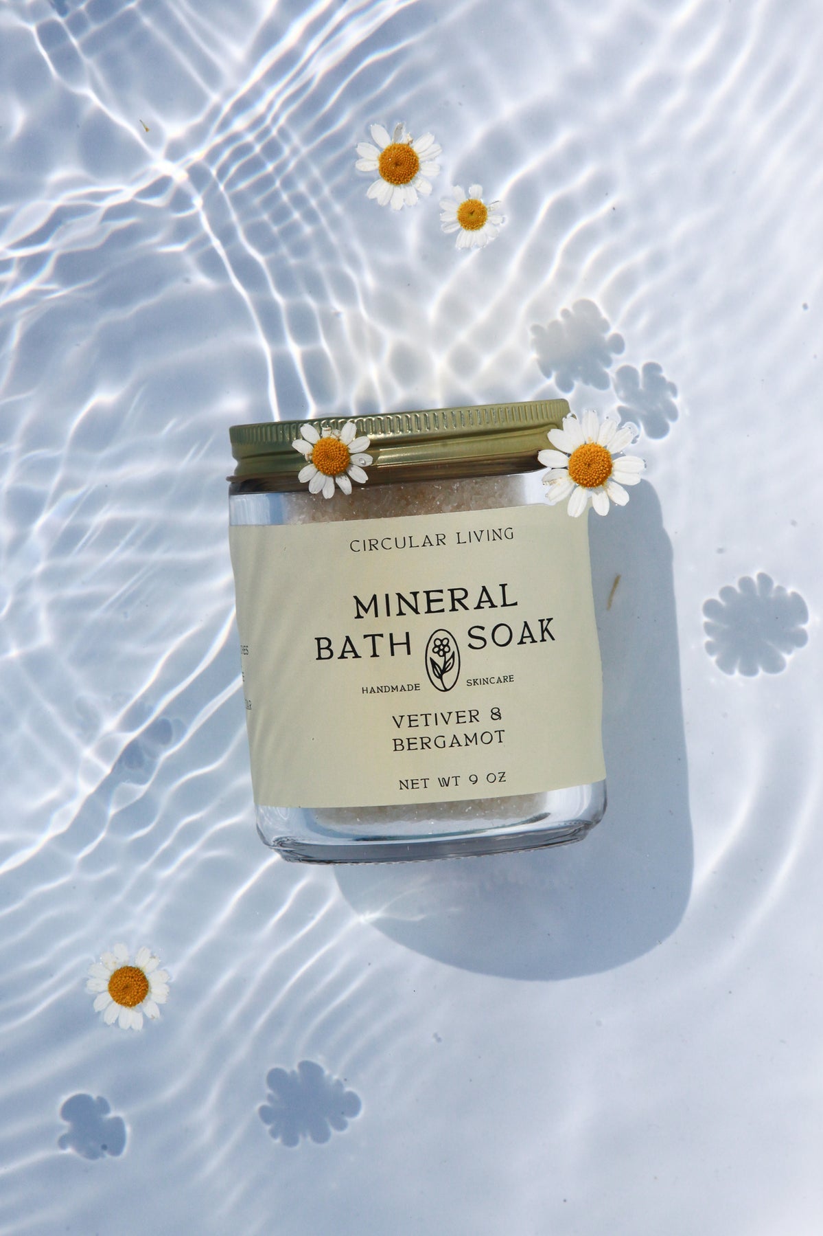 Mineral Bath Soak Jar