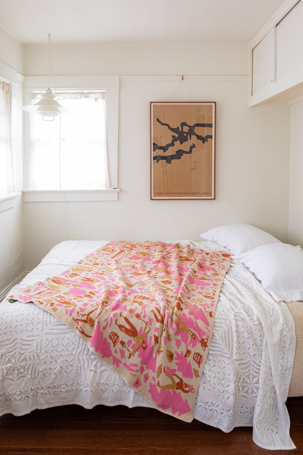 Swiss Fields Carnation Blanket