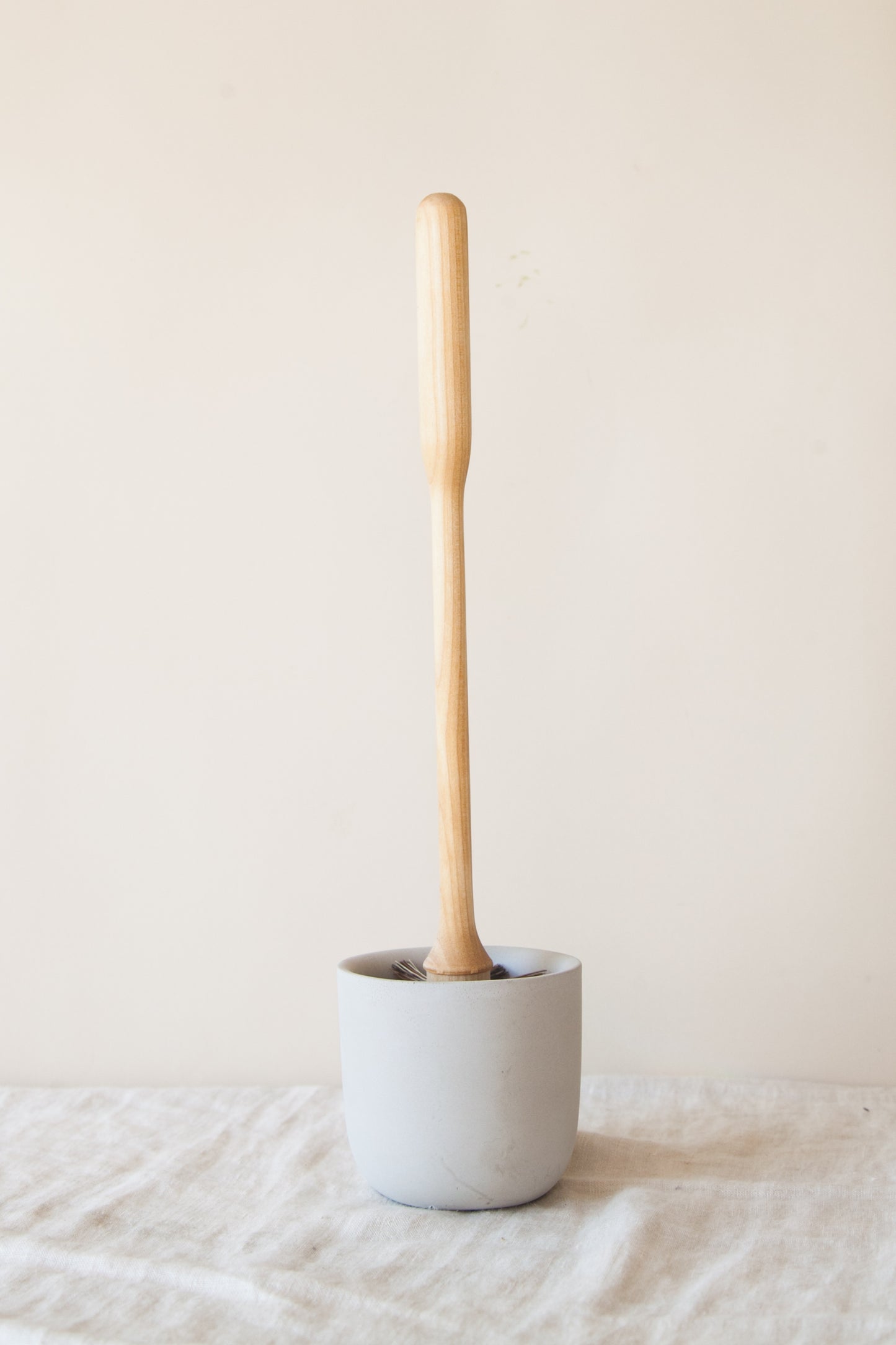 Toilet Brush + Concrete Holder