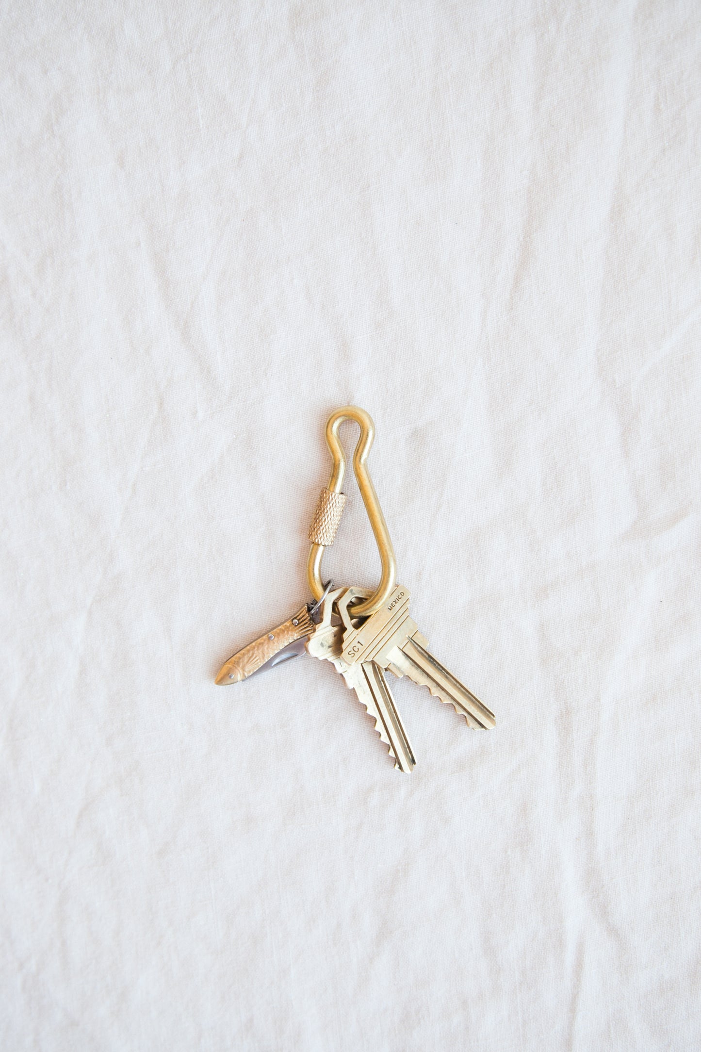 Brass Key Ring