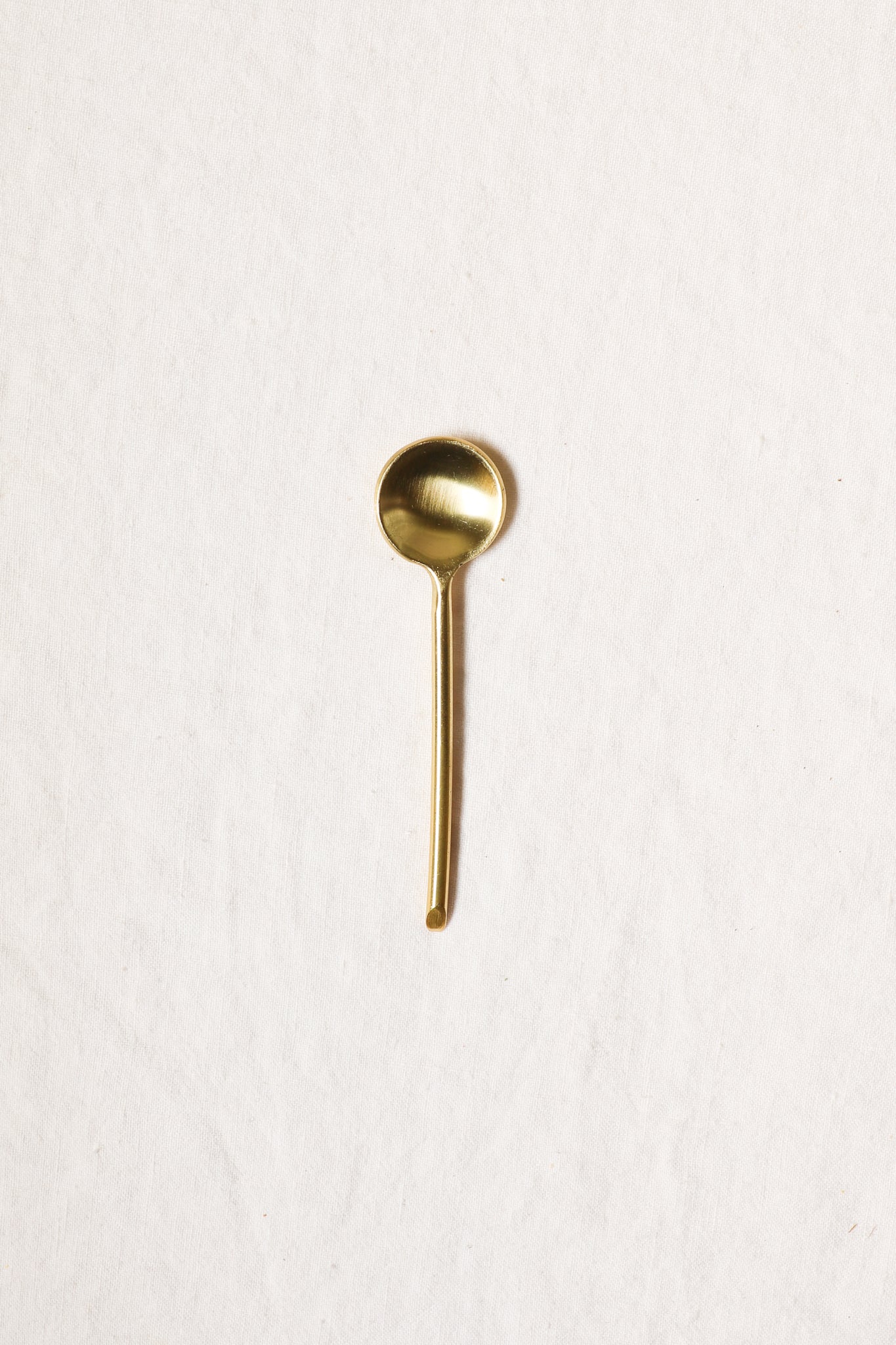 Brass Salt Spoon