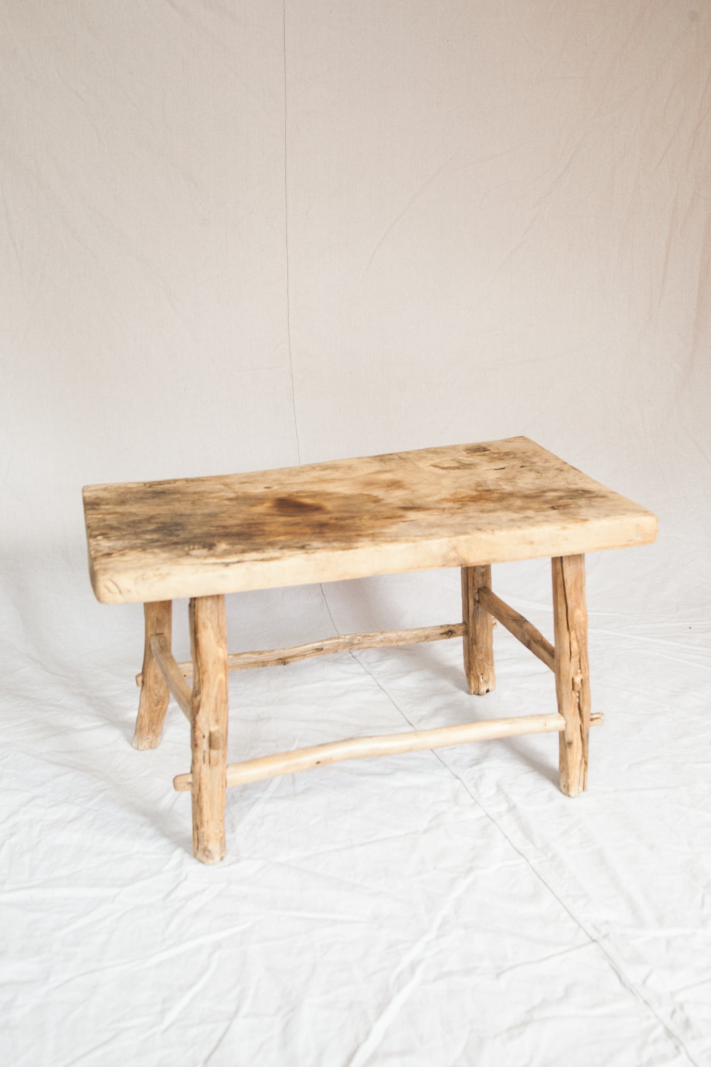 Natural Wood Coffee Table