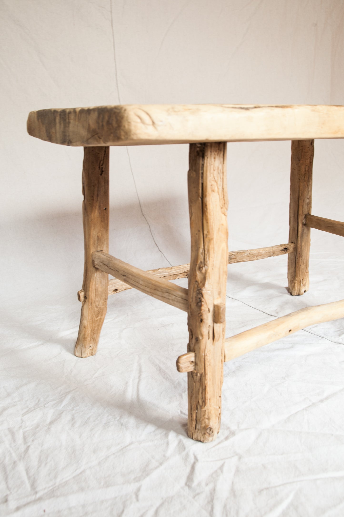 Natural Wood Coffee Table