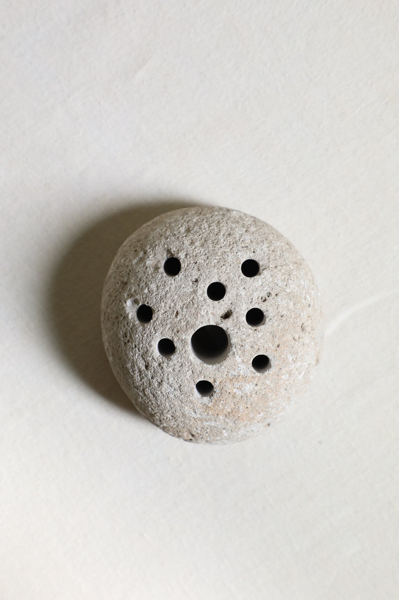 Stone Floral Frog