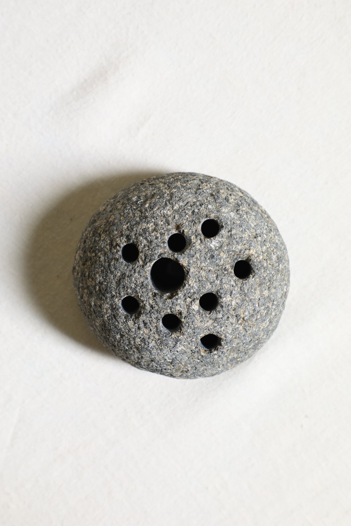 Stone Floral Frog