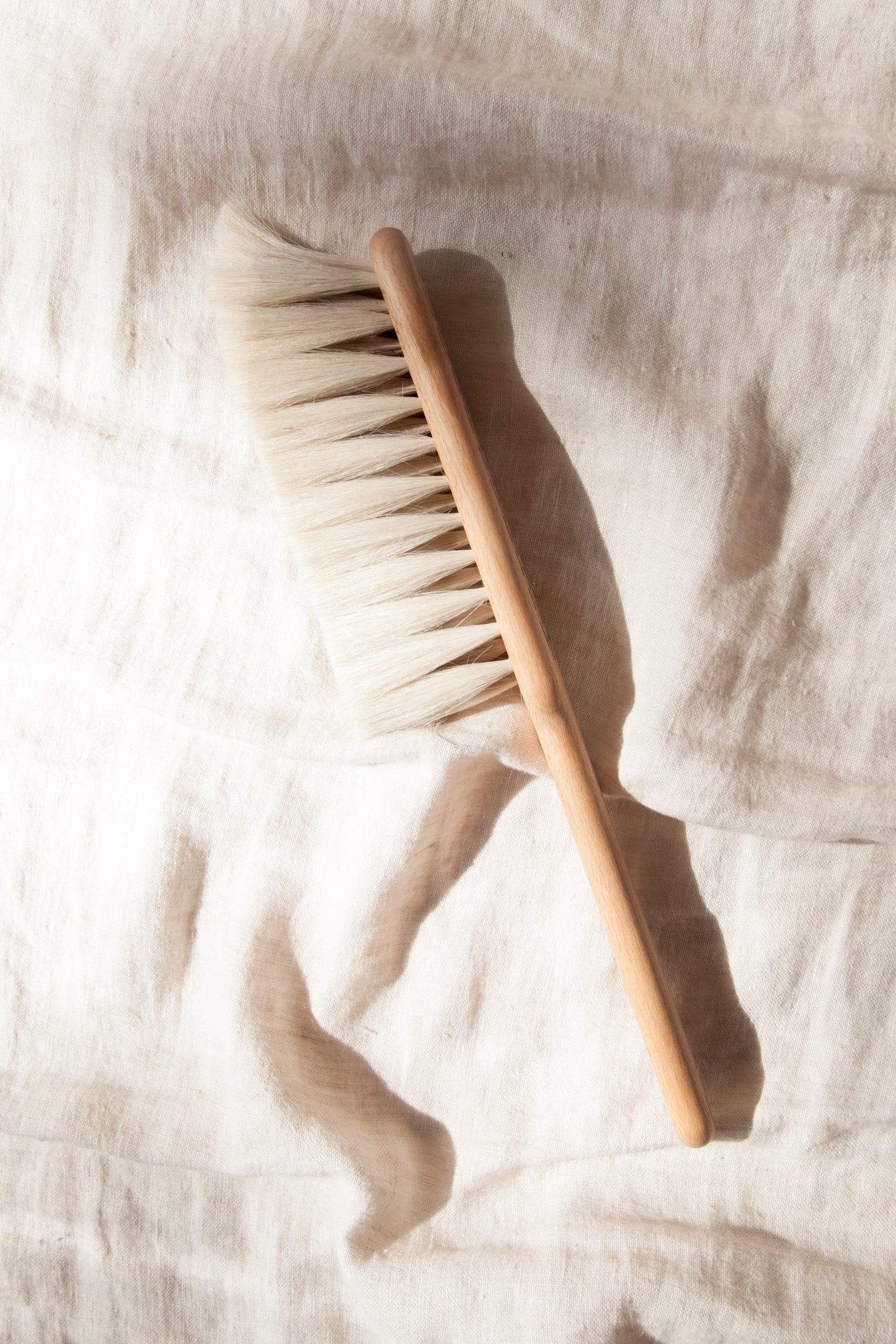 Goat Hair Dust Brush