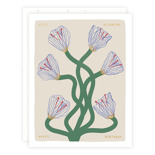 Blooming Birthday Greeting Card