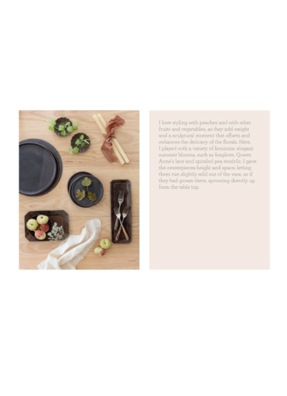 Gathering: Setting the Natural Table