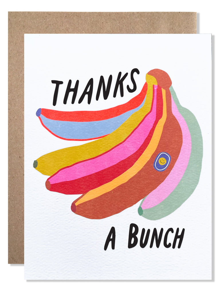 Thanks A Bunch Greeting Card