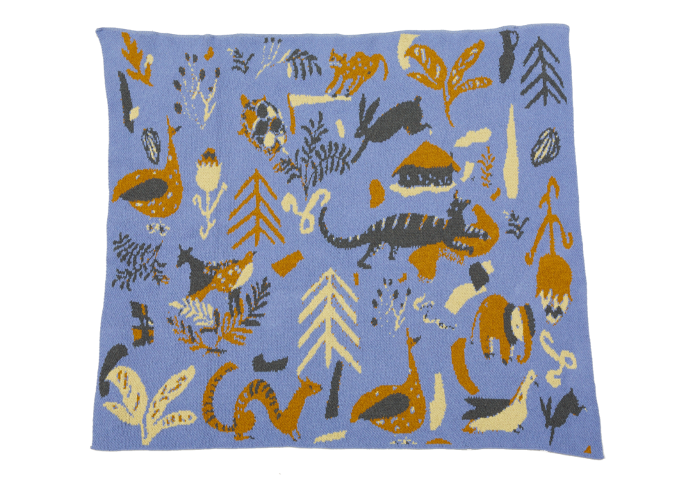 Field Fellows Lavender / Baby Blanket