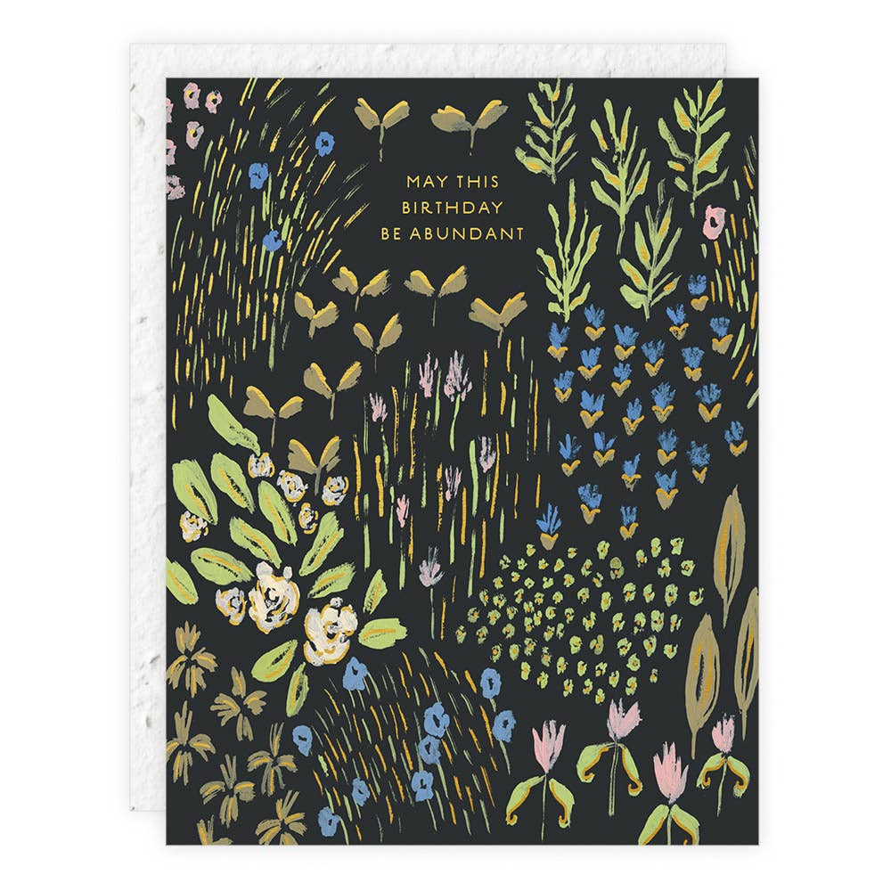Abundant Birthday - Plantable Greeting Card
