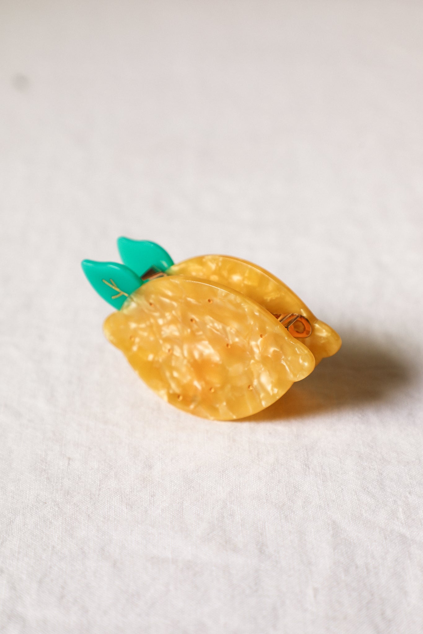 Lemon Claw Clip